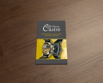 Cartes de visites en couleurs (quadri) 350gr pour la bijouterie Castro à 4920 Aywaille